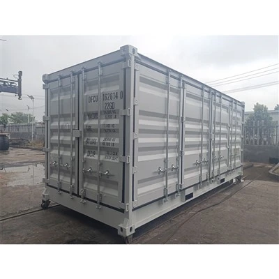 20GP verzendcontainer met 2 zijdeuren